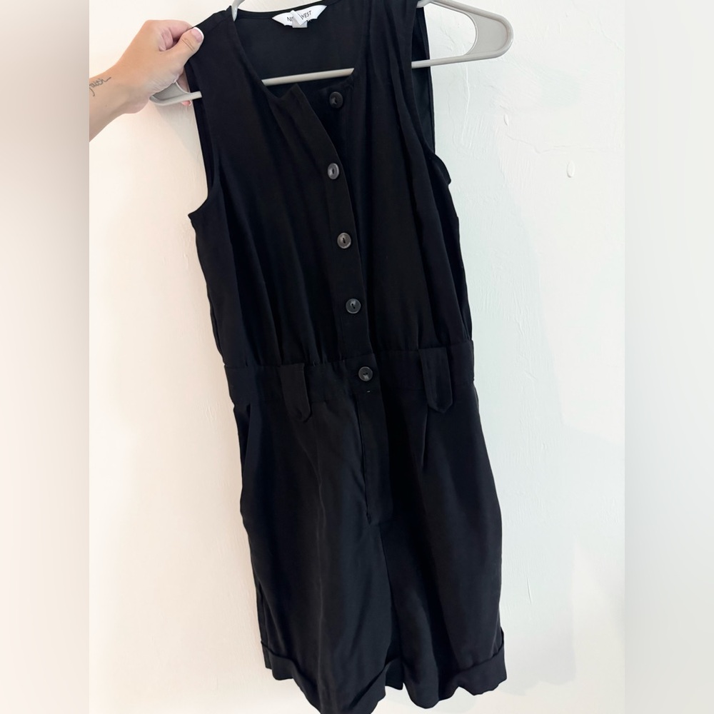 Nine West Black Classic Jumpsuit